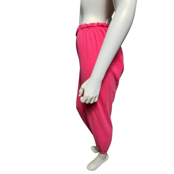 LAPS Pink Jogger Sweatpants S Soft Cotton Blend Comfy Lounge & Activewear - Picture 4 of 10